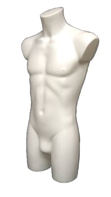 Männliche Sportbekleidung Schaufensterpuppe Display Büste Bademode Mode & Ladeneinrichtung - weiß