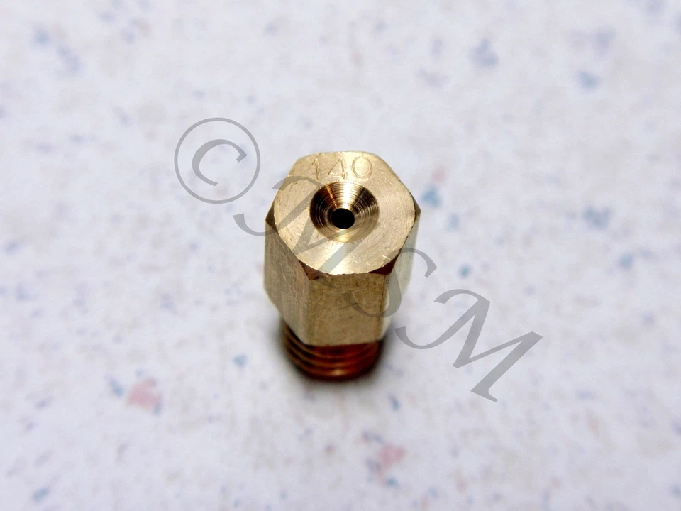 YAMAHA НОВЫЙ K & L MIKUNI КАРБЮРАТОР 4/042 БОЛЬШОЙ ШЕСТИГРАННЫЙ ГЛАВНЫЙ РЕАКТИВНЫЙ #140 18-4417 - Изображение 3 из 4