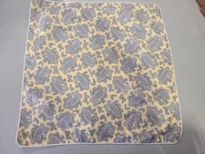 Ralph Lauren "Yellow Blue Paisley" Euro Pillow Sham