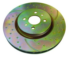 EBC GD892 Slotted & Dimpled Rear Brake Rotors for 96-02 Mercedes-Benz E-Class