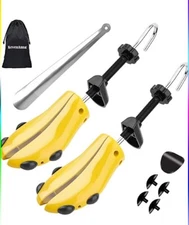 KevenAnna Shoe Stretcher with Shoe Horn and Carrying Bag 