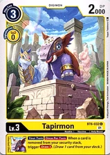 Tapirmon BT6-032 C Digimon TCG Near Mint