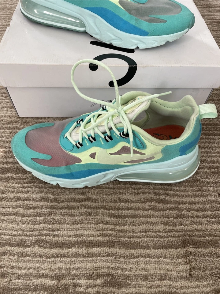 Zapatos para correr Nike Air Max 270 React Hyper Jade para hombre talla 10 AO4971-301 Foto 2 de 4