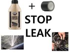 Radiator Stop Leak Cooling System Repair Sealant Leaks Liquid + Bandage Car Van