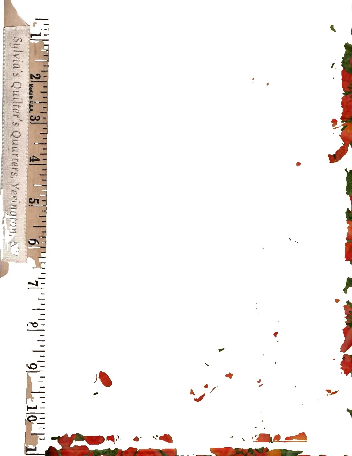 Tela de algodón batik Poppy