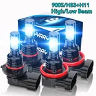 For RAM 1500 2500 3500 Big Horn Crew Cab Pickup 2019-2023 LED Headlight Bulbs A