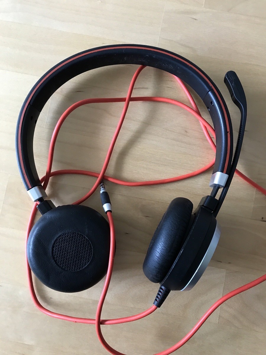 JABRA EVOLVE 40 MS Mono Headset ONLY Black 5706991017038 UK