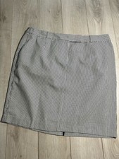 NWT Talbots Blue White Pinstripes Pencil Skirt Sz 18WP