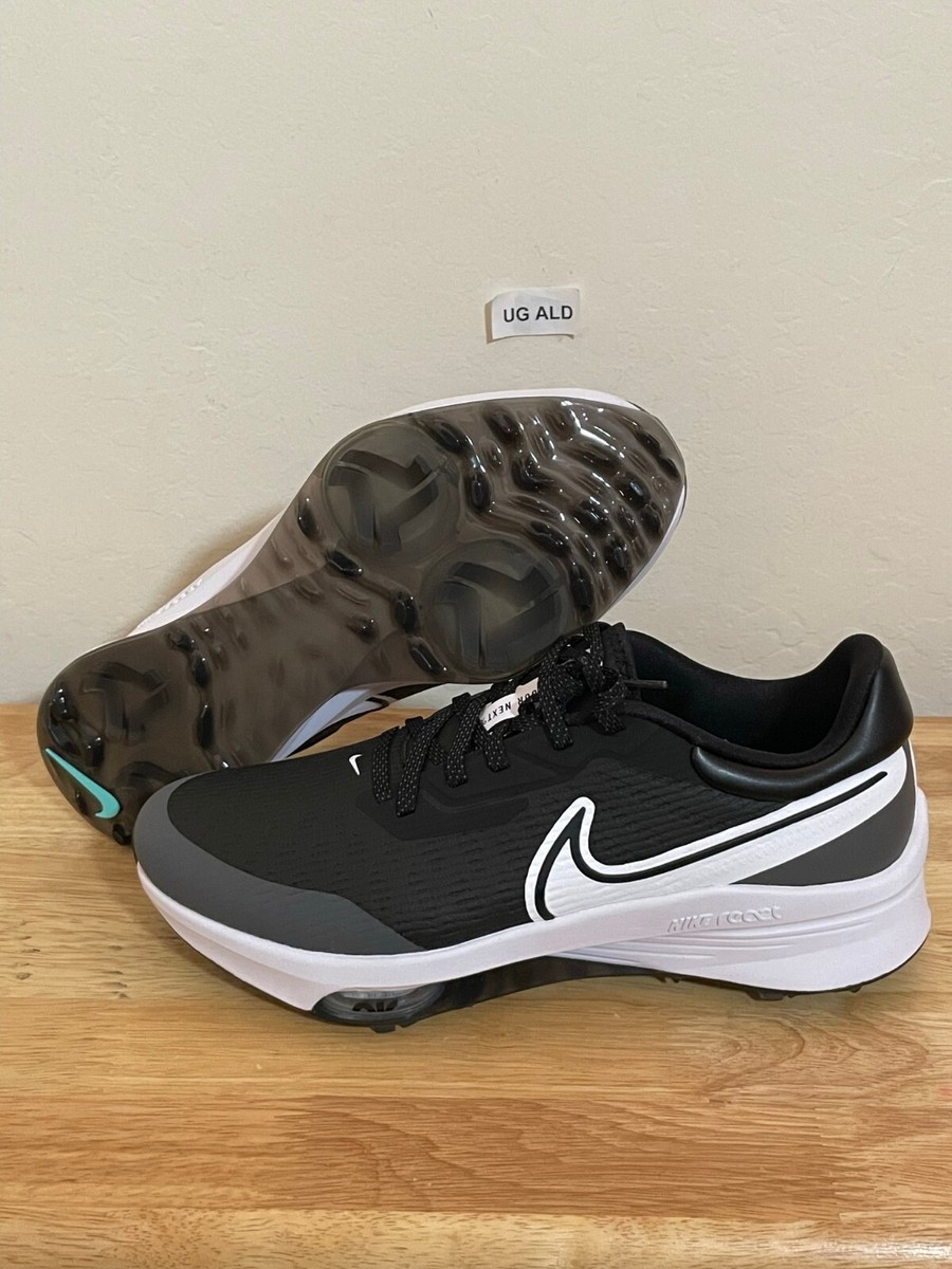 Nike Air Zoom Infinity Tour Next% Black/White Golf Shoes Sz 