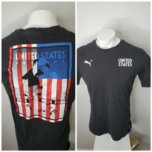 T-shirt de football Puma US USA États-Unis taille L - Photo 1 sur 6