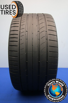 1 Used Continental Contisport Contact 5P SSR MOE 285/30R19 285/30/19 2853019 98Y