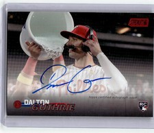 2023 Stadium Club #SCBA-DGE Dalton Guthrie Autograph Red Foil #/50