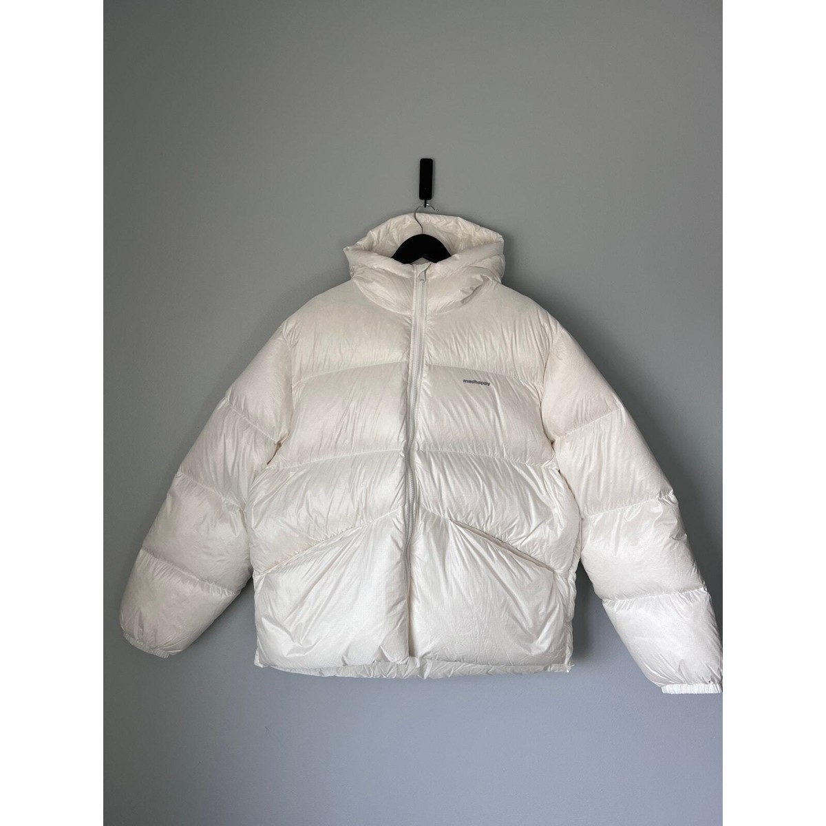 Madhappy Fall 2024 Hooded Cozy Puffer Jacket - Size XL - White