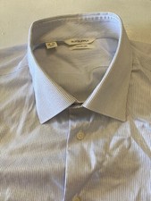 Men  s Suitsupply Traveller Slim Fit Long Sleeve Button Up Shirt Size 45/17 3/4