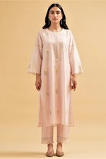 Pink Chanderi Kurta Set / Party wear Kurta Set
