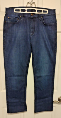 Mott & Bow Straight Jeans men s 32  x 27  cropped Inseam Unisex READ Description