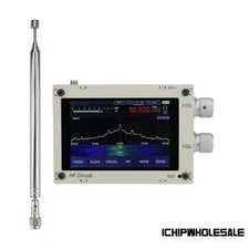 Hifi Audio 10D 50K-2GHZ Malachite SDR DSP Receiver Radio AM/SSB/NFM/WFM