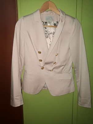 H&M JACKE GR. 38/40 FARBE BEIGE