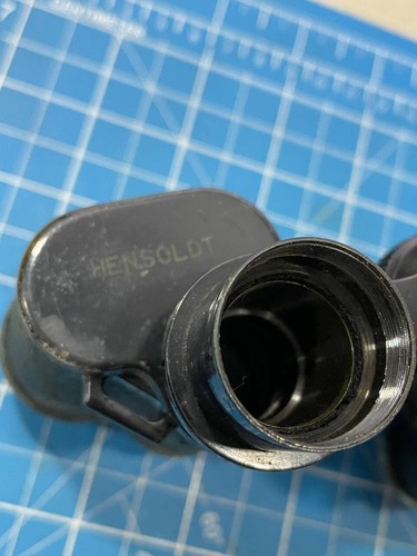 Vintage early German Artillery Binoculars by HENSOLDT 8 X 24 with case READ - Picture 11 of 11