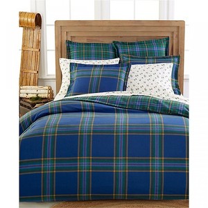 Martha Stewart Ivy League Flannel Comforter Cover King Ebay