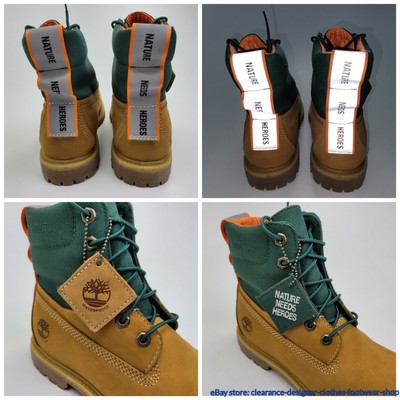 Timberland 6 Inch Premium Waterproof Boot ReBOTL Wheat  display picture 2
