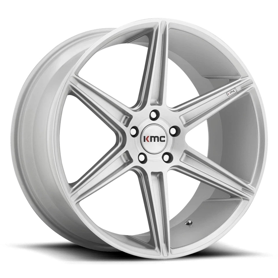 KMC Wheel 22X10.5 5X112 BRUSHED SLV 40MM Foto 2 de 2