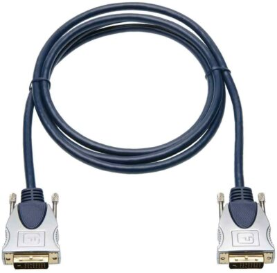 2m DVI KABEL High Speed Dual Link DVI-D Stecker Verbindungskbael vergoldet 24+1
