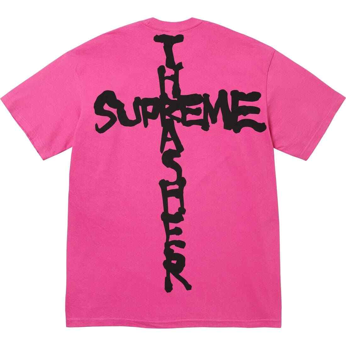 Supreme Thrasher Cross Tee Fuchsia | eBay