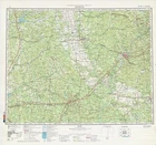 Russian Soviet Military Topographic Map - TUSCALOOSA (USA, Alabama), ed.1983