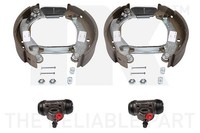 NK Bremsensatz, Trommelbremse 449937201 FüR Renault