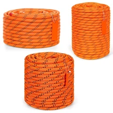 Uimoso Arborist Tree Climbing Rope 220ft Double Braid Polyester 1/2" 3/4" 3/8"