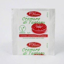 bustina Cremore di Tartaro per dolci da 8 gr - Azione Lievitante Naturale