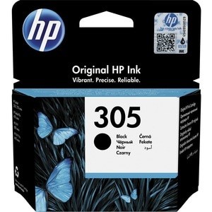 Hp 305 Black Original Ink Cartridge. Cartridge Capacity: Standard Yield Black In