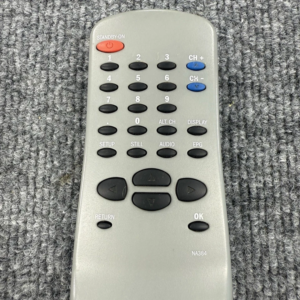 ✅ Philips Magnavox N9373UD NA386 OEM Remote Control Gray • Tested Works 📺 - Image 3 of 4