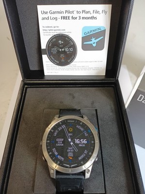 Garmin D2 Mach 1 Aviator 47mm Standard schwarz kaum benutzt super Zustand