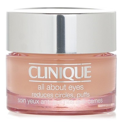 Clinique All About Eyes Reduces Circles Puffs 0.5 Oz/15ml Full Size New in Box