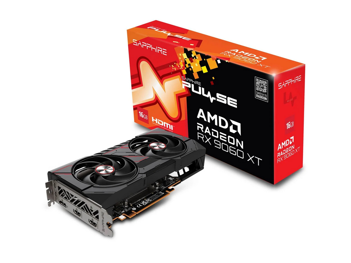 Sapphire Radeon RX9060XT Pulse Gaming OC 16GBGDDR6 2xHDMI DP - Image 4