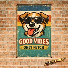 I Speak Schnauzer Sunglasses Dog Metal Sign 8x12 Wall Art