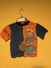 Vtg 90s Children s Disney The Hunchback Of Notre Dame Phoebus T-shirt 5/6 Rare
