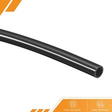 Nylon Tubing 1/4" ID x 5/16"OD 3.28Ft L Fuel Line Plastic Pneumatic Hose Black