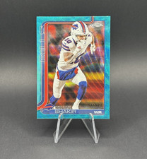 Topps Chrome 2025 Blue Wave Khalil Shakir Buffalo Bills #32 /199