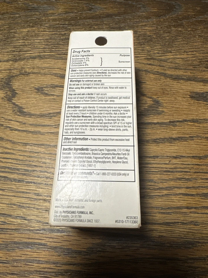 2 x Physicians Formula Natural Defense Protect Prime Primer Oil / NO BOX - Image 2 of 2