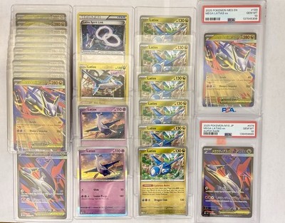Mega Latias EX & Latios Pokémon Card Lot + PSA 10 Slabs | Holo, EX, Trainer Set