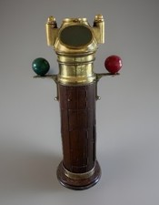 Antique Rare Binnacle Compass Nautical antiques Maritime Certificate