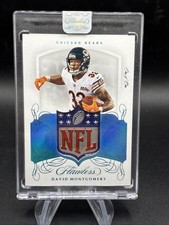 2019 David Montgomery Flawless Football Rookie NFL Shield 1/1