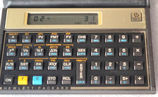 Hewlett Packard HP 12C Vintage Handheld Financial Calculator TESTED/WORKS