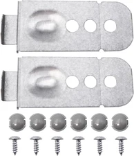 2Pc DD98-01051C Dishwasher Installation Bracket Kit Compatible with Samsung