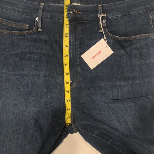 NWT Good American Womens Good Legs Skinny Jeans Size 20 Dark Wash Stretch Denim - Picture 11 of 12