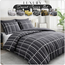 Clearance Sale Duvet Cover Set King Size Reversible Bedding Set Single Quilt Set