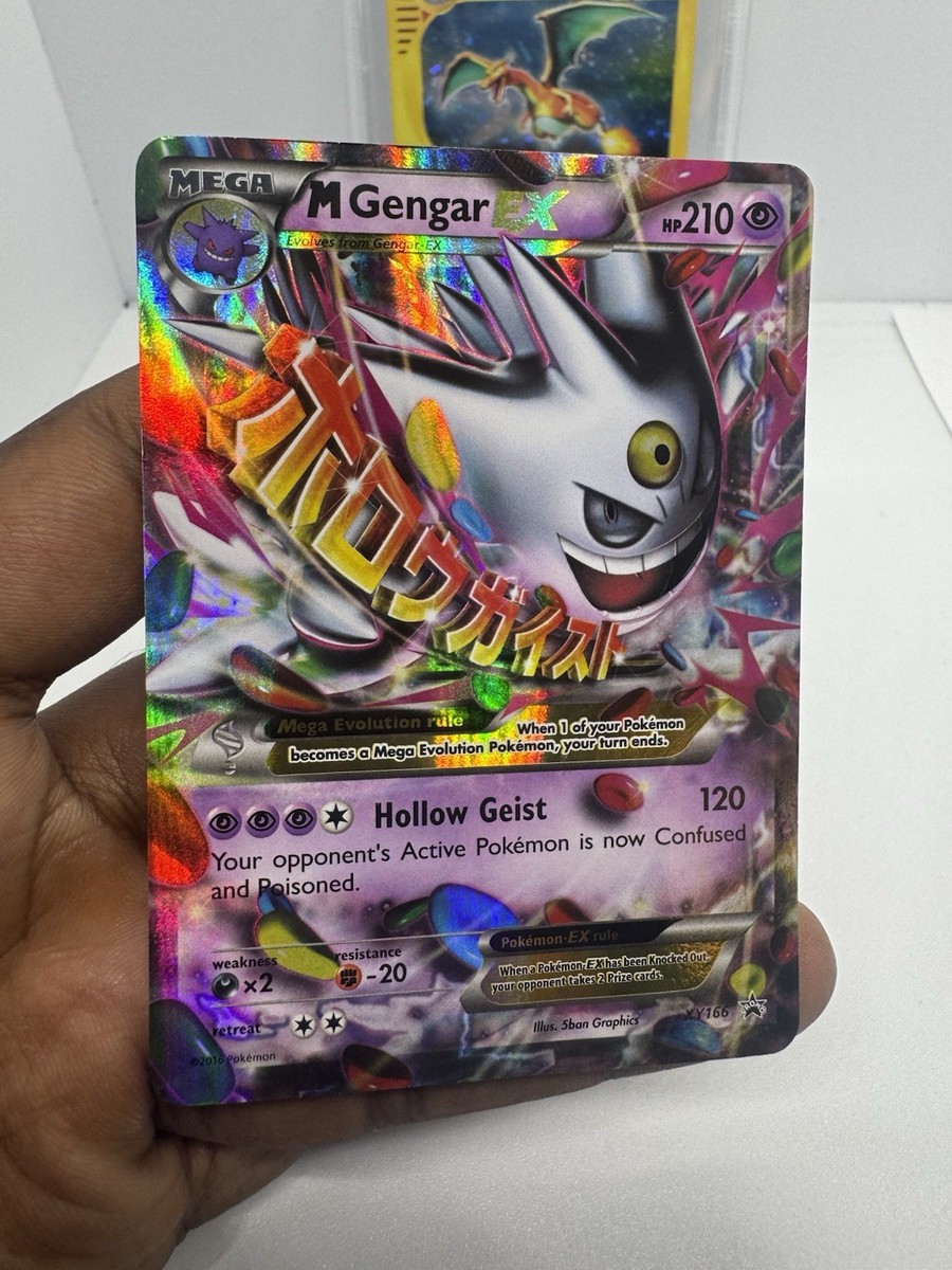 M Gengar EX XY166 XY Holo | eBay